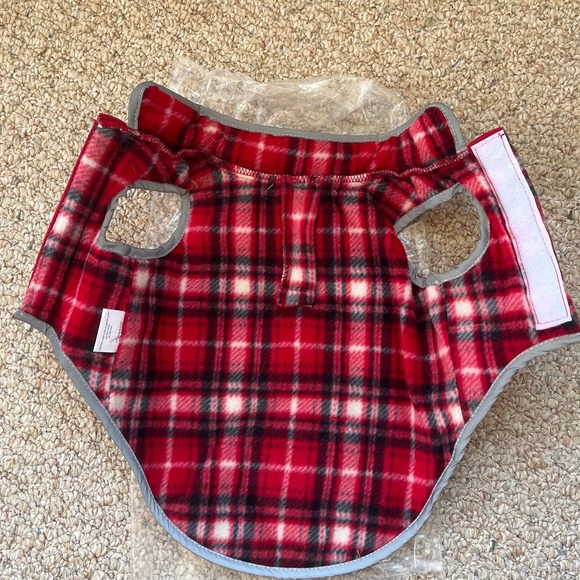 Red reflective coat for small dog or cat - by Frisco - Picture 5 of 7